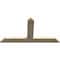 Ekena Millwork Portland Rough Sawn Timber Gable Bracket, Douglas Fir, 60"W x 32"H x 2"D x 6"F, 13/12 Pitch GBW060X32X0206POR00RDF - alternate 5